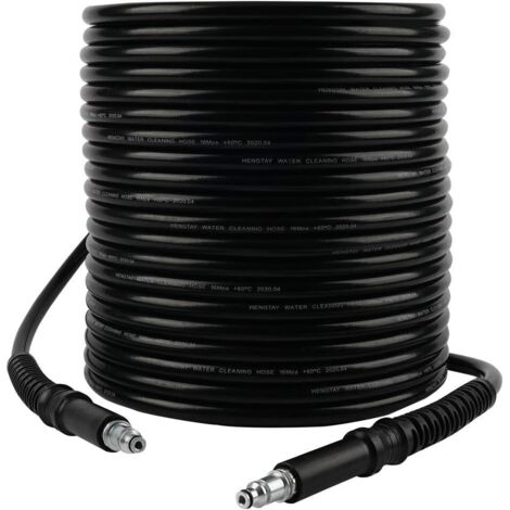 Tubo ad alta pressione da 6 m con connettore rapido - Accessorio compatibile con l'idropulitrice AQT