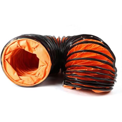 Tubo ad aria calda, 5 m, portatile, ad alte prestazioni, tubo di ventilazione, 300 mm, per ventilatori (12 pollici, 300 mm)