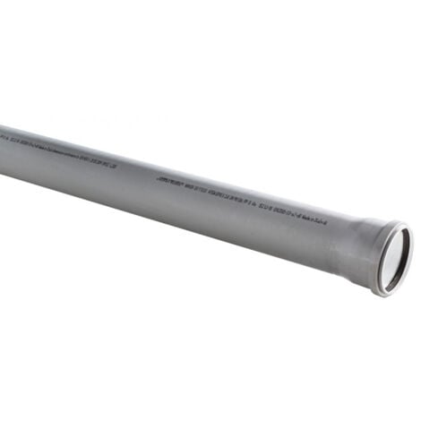 Tubo ad innesto con guarnizione 1 bicchiere 40x2000mm