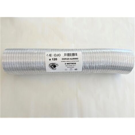 TUBO ALUMINIO COMPACTO (RETR. 60 CM) 3M - 110 MM