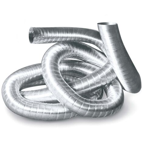Tubo Aluminio Extensible a 5 mt de 120Mm Diametro