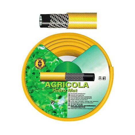 Manguera jardin hidro mat Ø 19 mm. - 3/4" rollo 50 metros