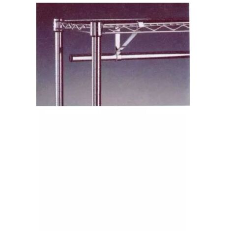 tubo appendiabiti - 90cm - con ganci
