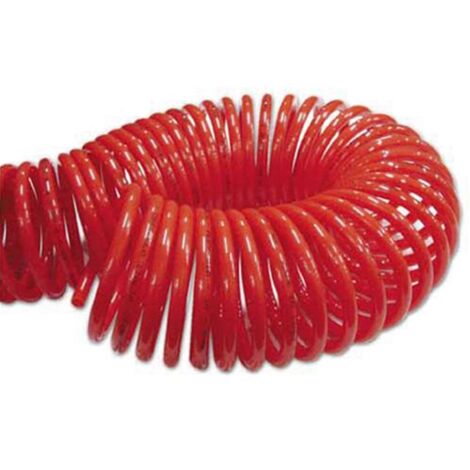 Tubo Aria Compressa a Spirale Extra    6X8 mm lunghezza 30 mt colore Arancio