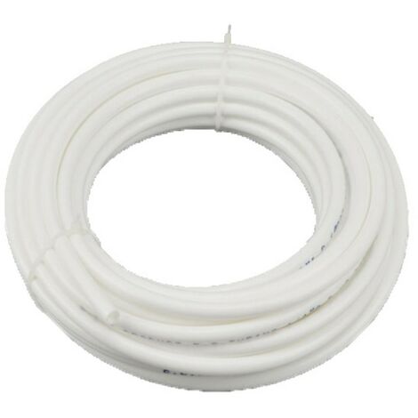 Tubo bianco (10 mt) per osmosi inversa da 1/4 "