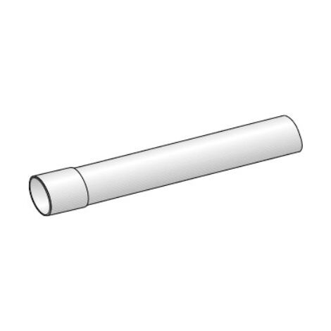 Tubo bicchierato ø 35 mm - lunghezza 1 m M/F - Colore: Bianco - 6 pz 6YTUBSDO00