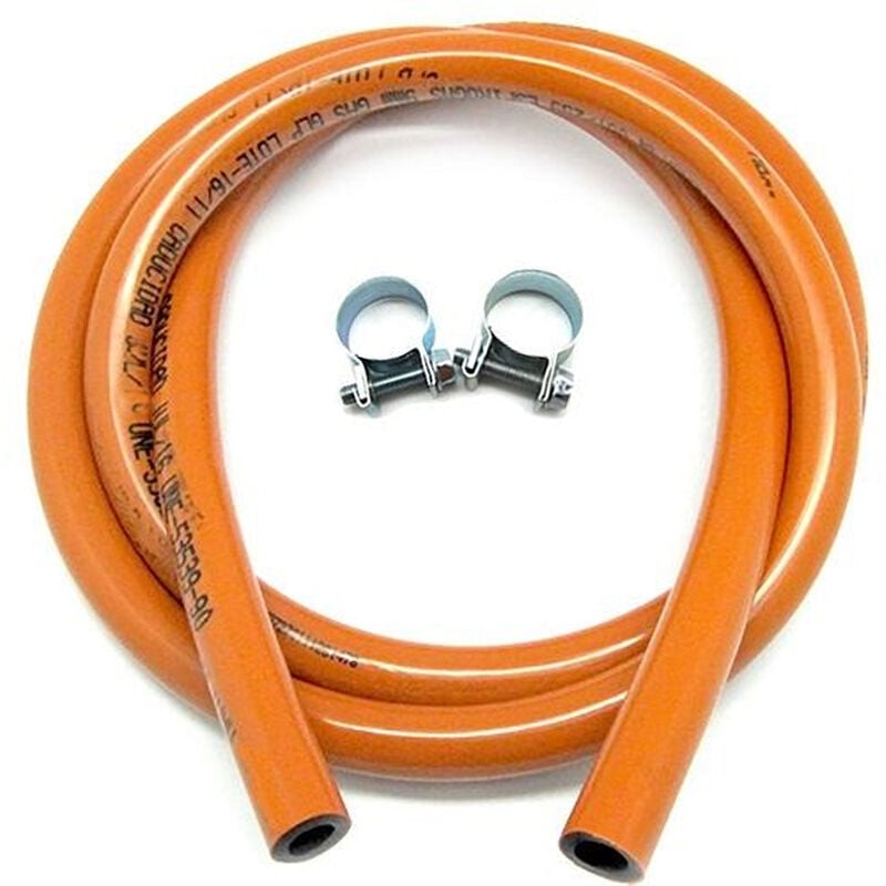 

Manguera flexible butano 9mm de diametro interior 1.5 M Naranja