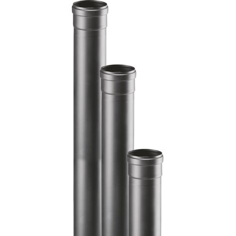 Tubo Canna Fumaria Kekai 10x25 cm per Stufa a Pellets con Finiture Opache di Grande Resistenza e Qualitá