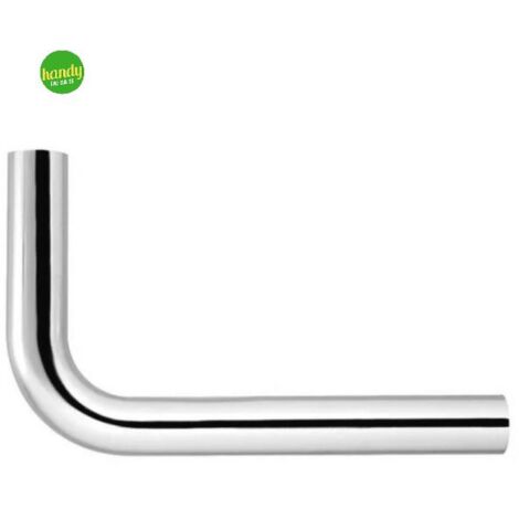 Tubo canotto curvo a 90 in ottone cromato Ambra Water