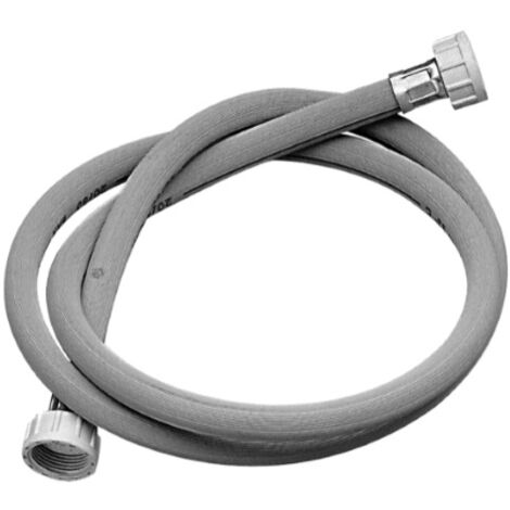 Tubo carico acqua universale per lavatrice in gomma con pipa 200 cm blister