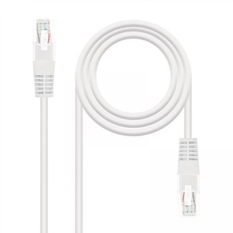 Tubo Categoria 5e UTP NANOCABLE 10.20.0110-W Bianco 10 m