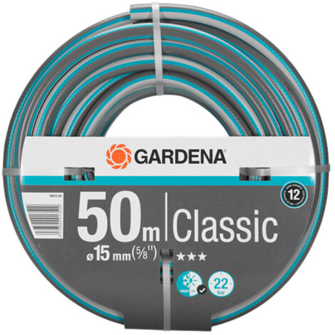 Set Tubo Da Giardinaggio Retrattile 30m (100ft) Con Pistola Acqua - MKS, Ideale Per Aiuole E Aree Verdi