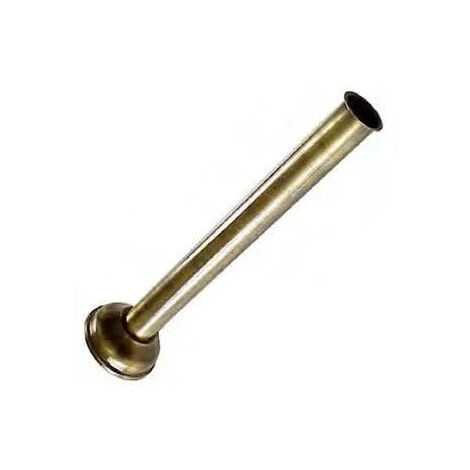 Tubo Con Paglietta Ø32 Con Rosone - Colore: Bronzo