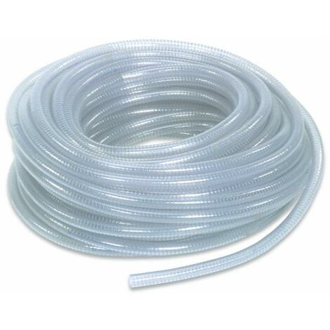 Tubo con spirale in acciaio ø 20