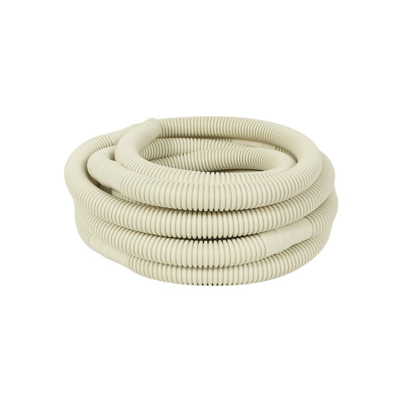 

Tubo corrugado Ø16 con macho/hembra Ø18-20 para condensados, 5 MTS. - Crema