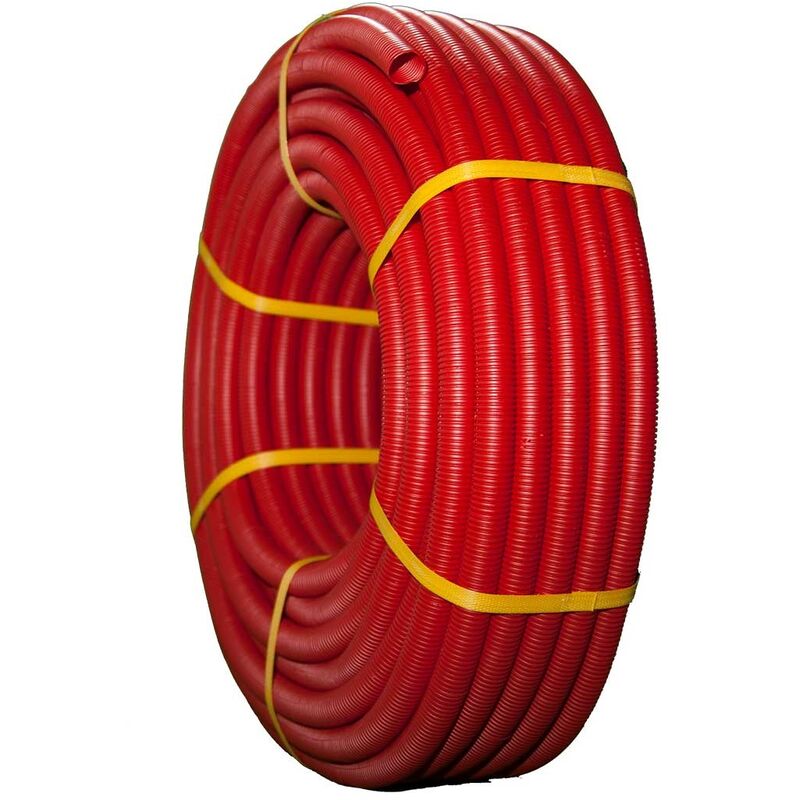 

Tubo Corrugado Tufonplas Rojo nº 13 50 metros - Tupersa