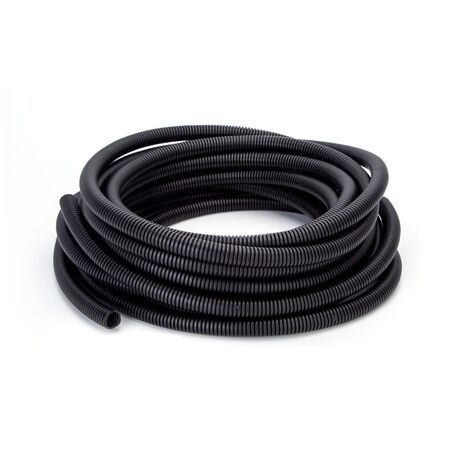 Tubo corrugato flessibile diametro 16mm 10 metri nero Aigostar