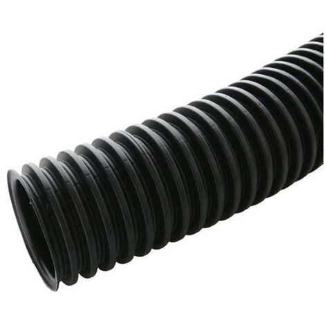 Tubo corrugato in PA6 7,5mm nero chiuso (7,5x10mm)