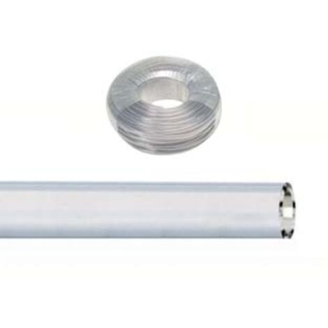 Tubo trasparente in PVC Ø 6 mm (1/4) - Rotolo 50 m (164')