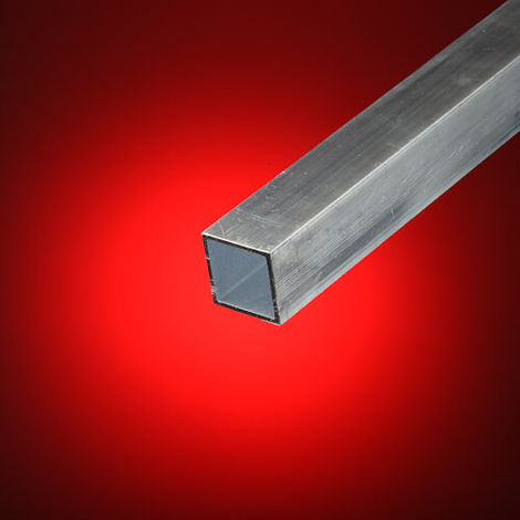 Chollo mercado tubo aluminio rectángulo 60x60x5mm alurohr hasta 50% reduce!!! 