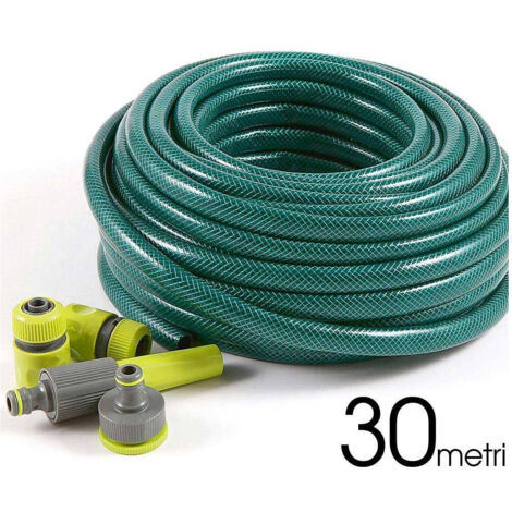 Tubo Da Giardino 30 Mt Irrigation De Pvc Et Gardening With Connettors