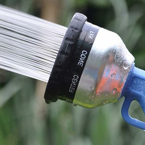 Tubo da giardino a manico lungo - Pistola ad alta pressione - Per lavaggio auto, giardinaggio e innaffiatura manuale delle piante