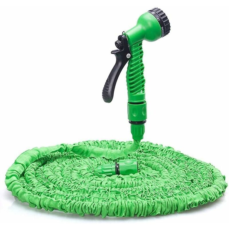 Pompa Da Giardino Per Annaffiare Tubo A Spirale Irrigazione 15 M ...