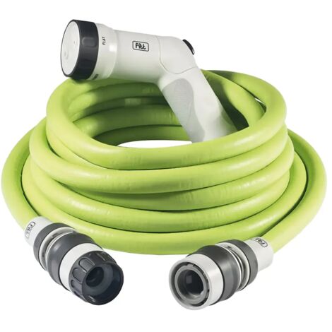 Tubo da Giardino Estensibile 25 m con Pistola per Irrigazione Multigetto