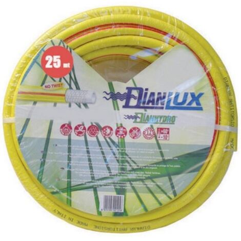 TUBO DA GIARDINO GIALLO DIANLUX MT 25 1/2