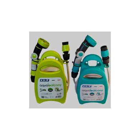 Tubo da giardino in kit 'aquabalcony' g.f. 10 mt - col. blu G.F.