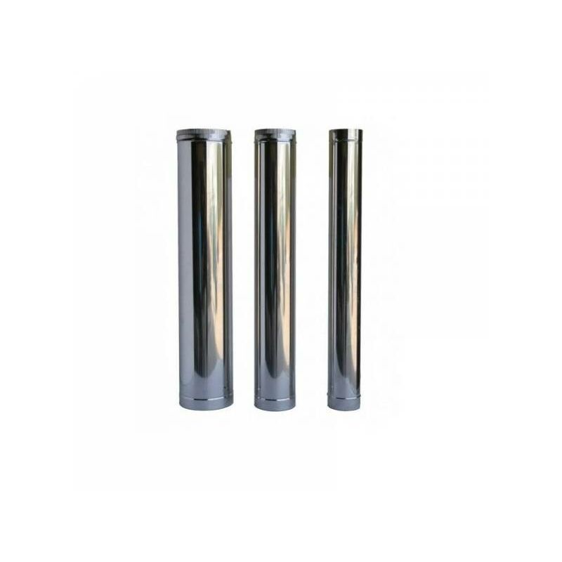 

Tubo de acero Inox para chimenea 200 mm