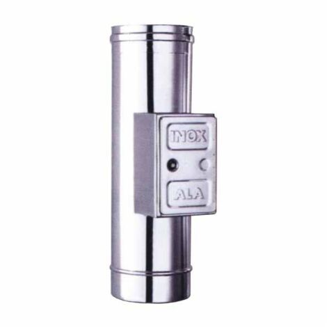 Tubo de acero inoxidable 15X 50 tapa de inspección ala