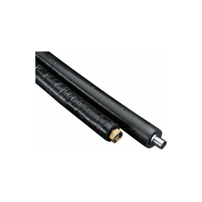 

TUBO DE ACERO INOXIDABLE, DN16, tuerca 3/4 x 22 mm x 1 m, junta plana (por 2)