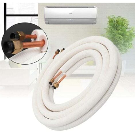 AIPERQ Tubo de aire acondicionado TEMPSA - 1/4+3/8 - Cobre aislado - 3M
