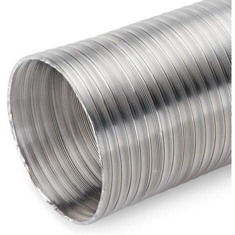 SC Tubo de aluminio flexible para ventilación - DISMOL Medidas: Ø130 mm.