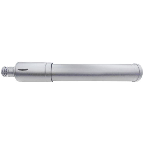 Tubo de chimenea coaxial de acero inoxidable con terminal horizontal 80/125 tubos para estufa de pellet salida de humos aspiración de aire Hecho en Italia