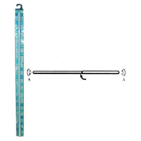 Tubo de ducha extensible 70/120 Aglaia 02622