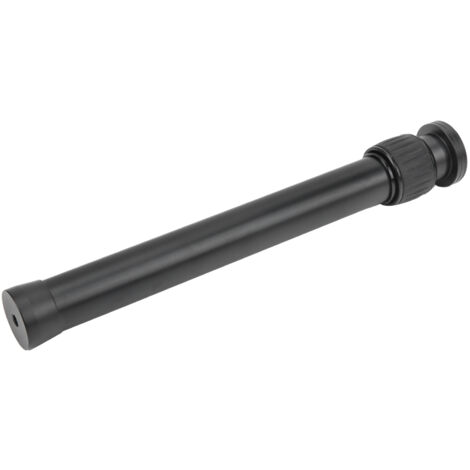 Tubo de extensión de aleación de aluminio de 2 secciones para trípode con tornillo de 1/4 pulg. 3/8 pulg.