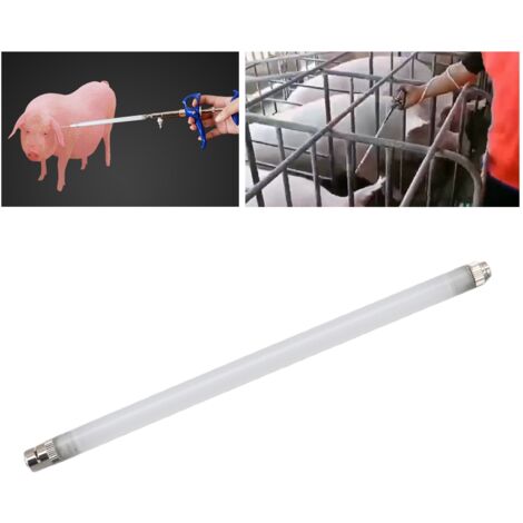 Tubo de extensión para jeringa Luer-Lock – tubo de inyección remota – extensión de plástico de 22,6 x 1,2 cm / 8,9 x 0,5 pulgadas, 1 pieza