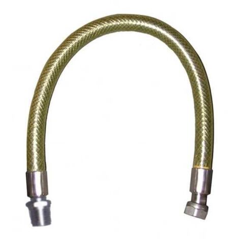 Tubo de gas de acero inoxidable M1/2"-F1/2" 100 recubierto Mg-Flex