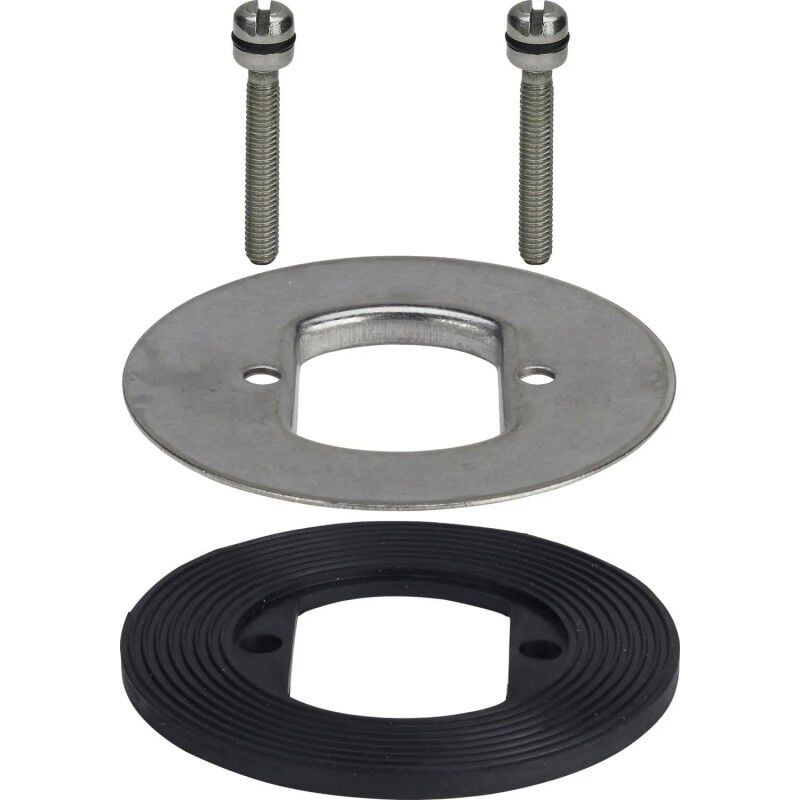 

Tornillos, brida y junta para desagüe de ducha TEMPOPLEX con orificio de 65 mm