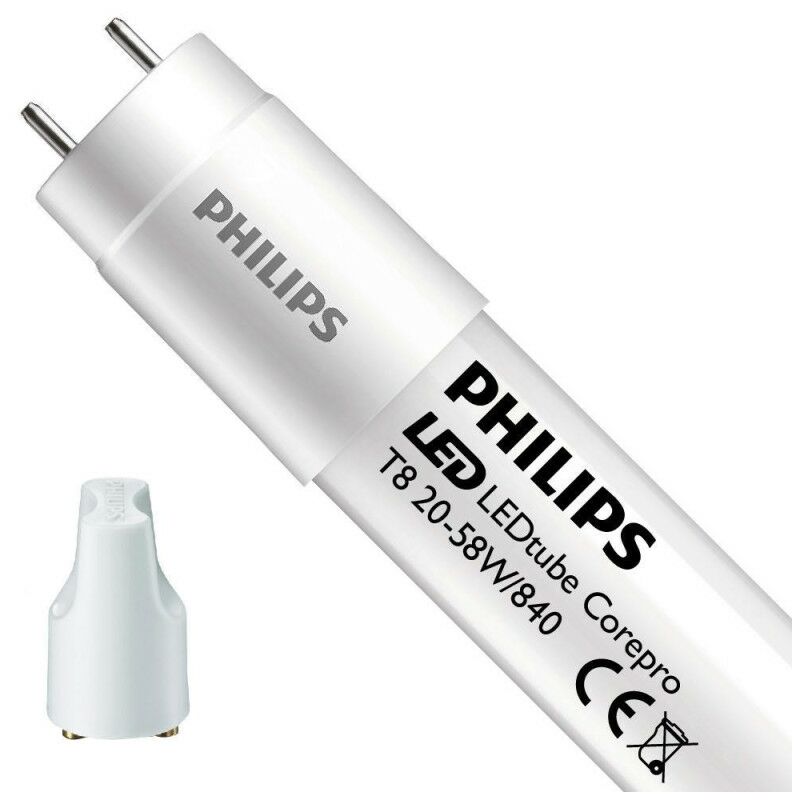 

Philips 566084 - Neon T8 G13 COREPRO LEDtube EM 20W (= 58W) 840 150cm CG - incl.- entrante fr