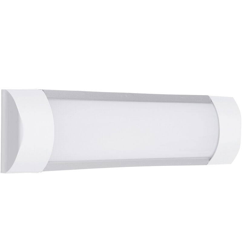 

Tubo de luz de aluminio de 30cm 24led para oficina en casa 220V blanco