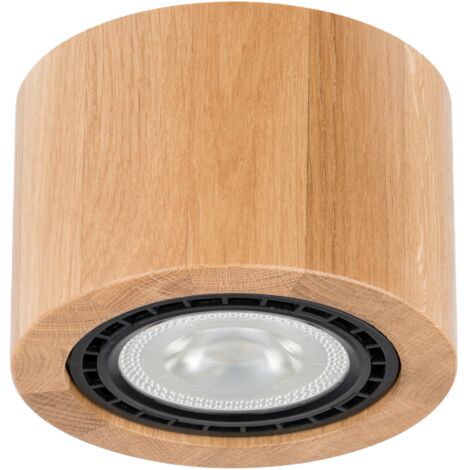 Tubo de madera de superficie LED 135 ROBLE sal贸n cocina habitaci贸n STYLISH