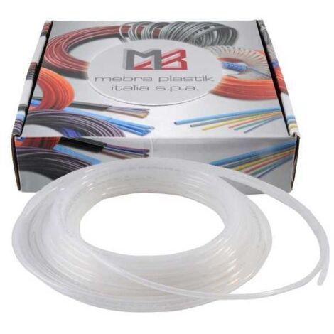 Tubo de Nylon PA12 Manguera Técnica 8/10 Neutro m 25