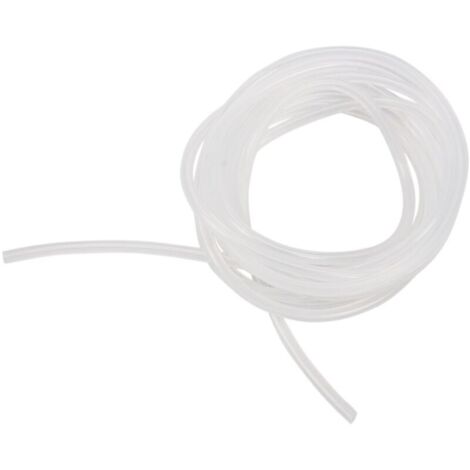 Tubo de silicona de grado alimenticio para cerveza, agua y aire, 1 mm x 3 mm, 2 metros de largo.