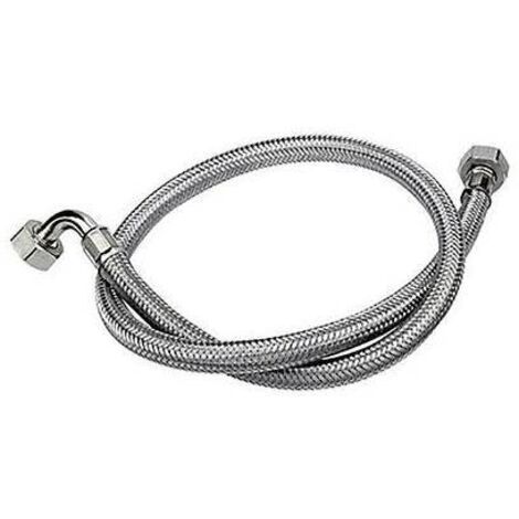 TUBO DI CARICO INOX GIGANTE CON CURVETTA cm 100