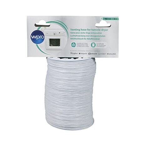 Tubo di drenaggio lunghezza 2 m diam. 102 mm - Asciugatrice - WPRO - 603284054905481385