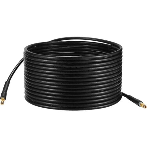 Tubo di prolunga da 15 m per idropulitrice Karcher serie K K2 K3 K4 K5 K6 K7, tubo flessibile di ricambio a sgancio rapido da 15 m con raccordi in ottone.