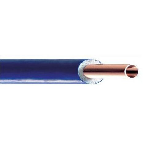 Tubo di rame ricotto CUPEX ISOCALOR ø18x1 a norme EN1057 CE collaudato a tenuta per uso idrotermosanitario con rivestimento in schiuma di polietilene reticolato (prezzo a metro - minimo acquistabile 5